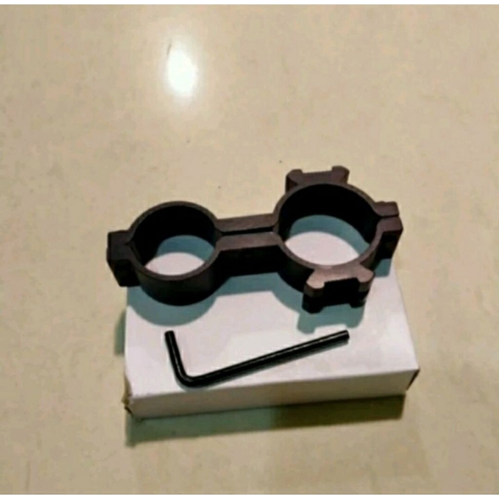 COD braket senter/laser mounting angka 8 od25 dan od30