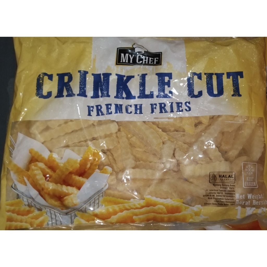 

ketang my chef crinkle cut 1kg