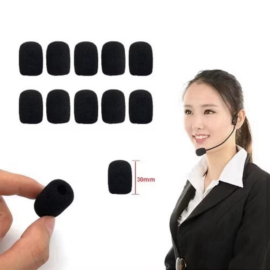 Busa Mic Clip On Busa Intercom Busa Mini Headset Lidifoam Shotgun / Busa Mic Condensor / Busa Podium