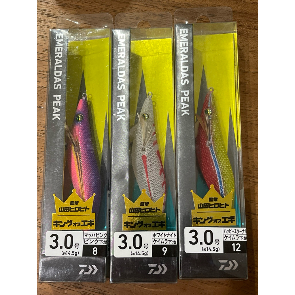 Daiwa Emeraldas Peak size 3.0 Egi Umpan Cumi Squid Jig