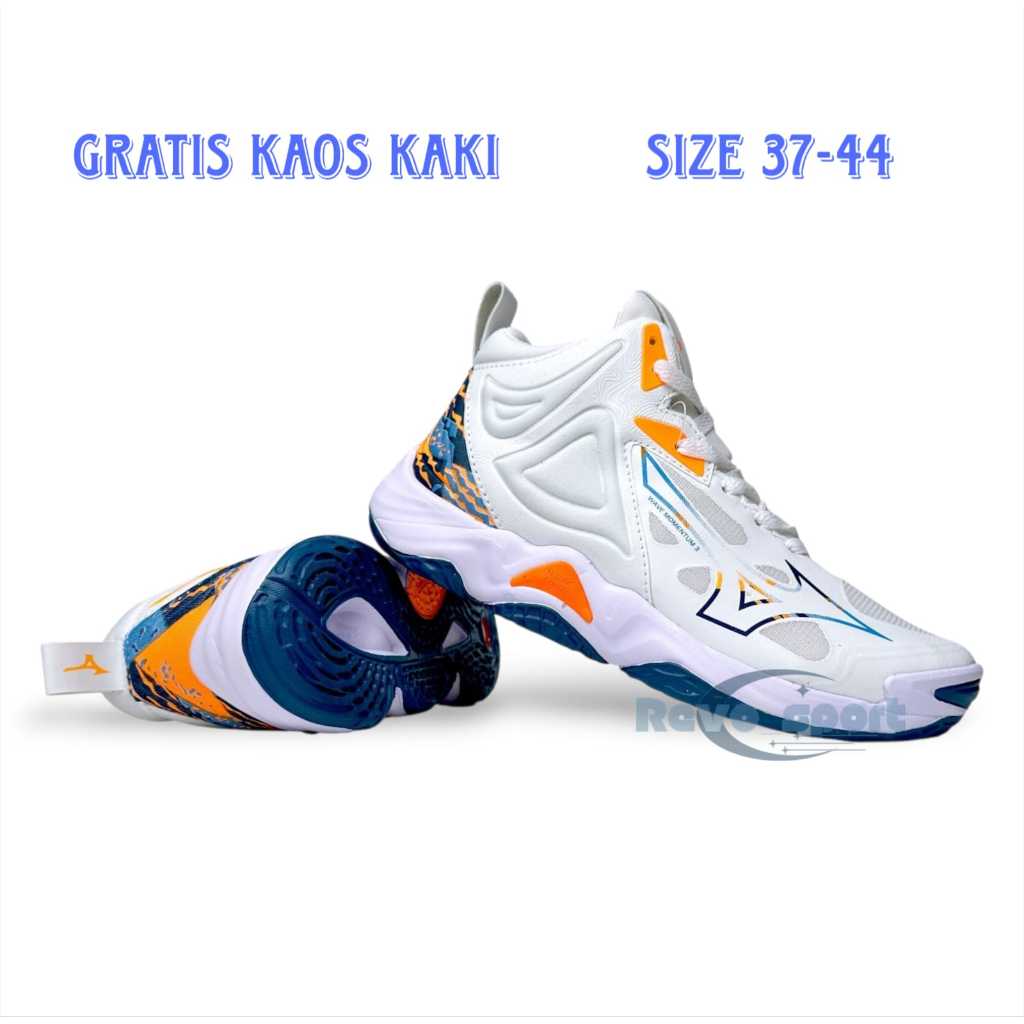 Sepatu voli terbaru 2025 sepatu olahraga outdoor sepatu momentum 3 terbaru sepatu volly mizuno