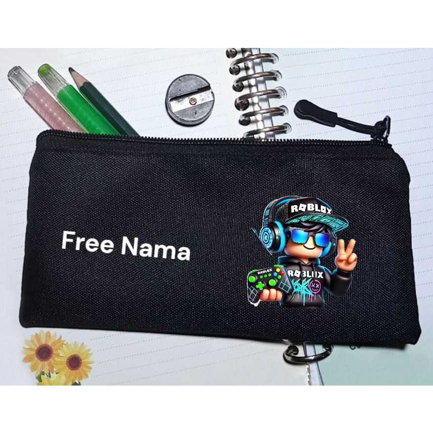 

FREE ONGKIR TEMPAT PENSIL ANAK LAKI LAKI PEREM[PUAN FREE NAMA CUSTOM GAMBAR KARAKTER ROBLOX