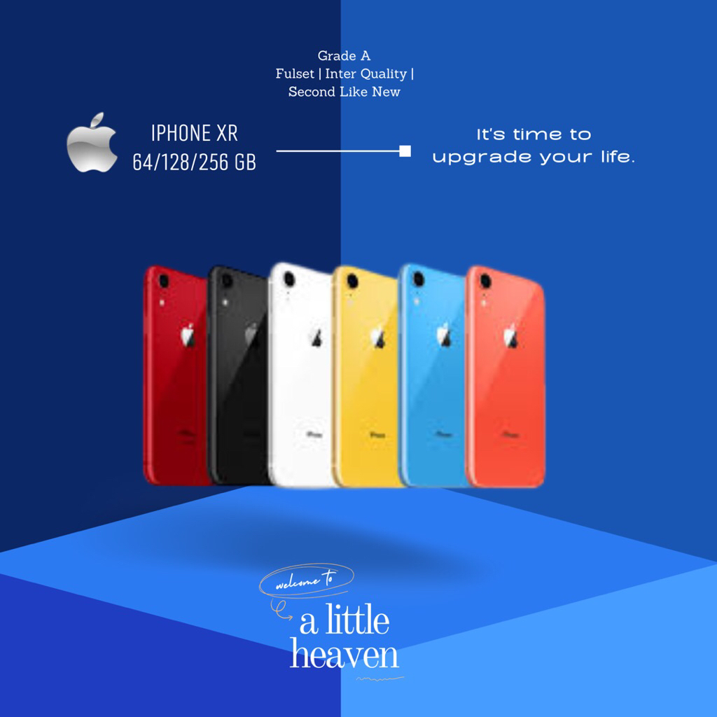 iPhone XR Original Second | Mulus Like New | Inter Quality | Aman & Terpercaya (Bukan Refurbished/HD