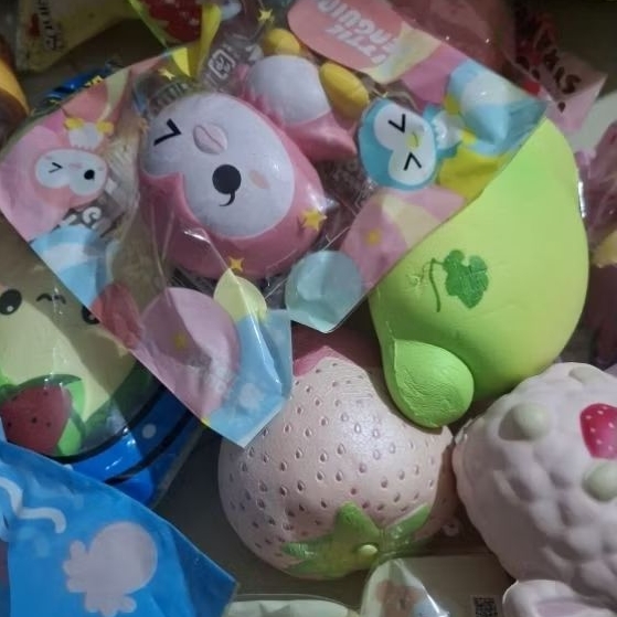 RESTOCK FLASH SALE SQUISHY MURAH LICENSED, IBLOOM PUNIMARU, CDN, YUMENO, RARES, SQUISHY SLOW