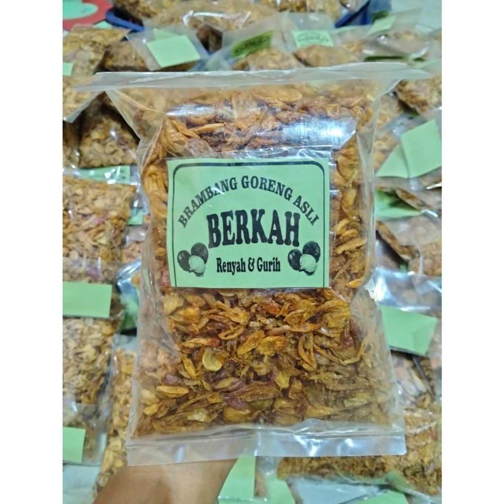 

Bawang Goreng Asli Grade A Kualitas Super Premium Original HOMEMADE Renyah & Gurih tanpa bahan campuran