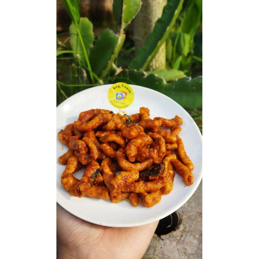 

Key_snack - cemilan Usus crispy bumbu luget 250grm