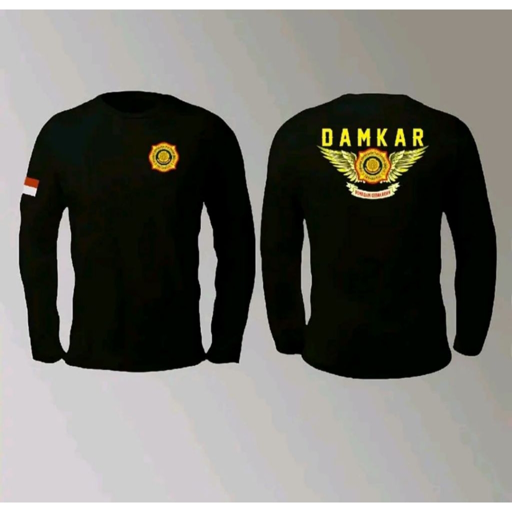 kaos DAMKAR kaos distro pria wanita dewasa