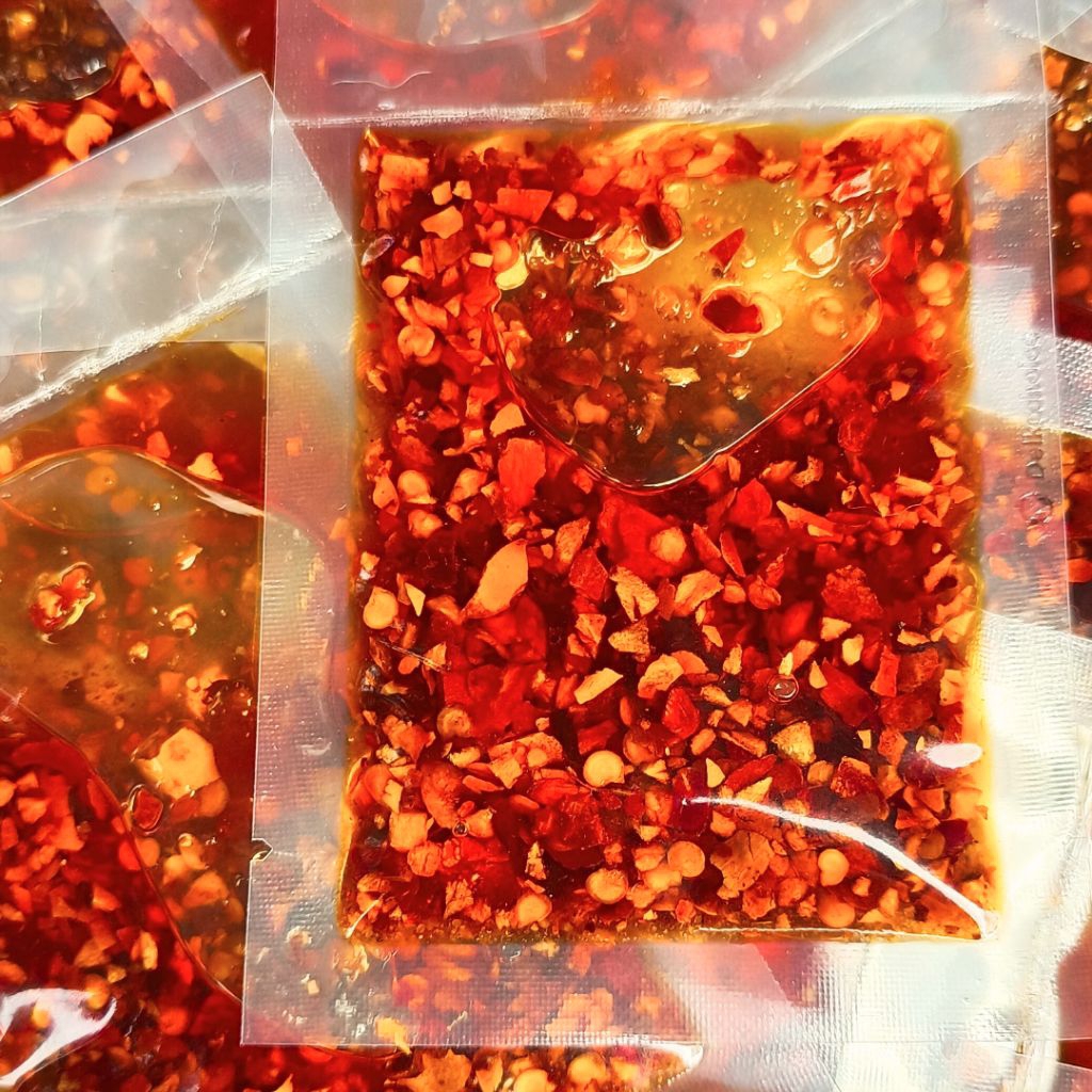 

Chili Oil 15 gr Chili Oil Sachet