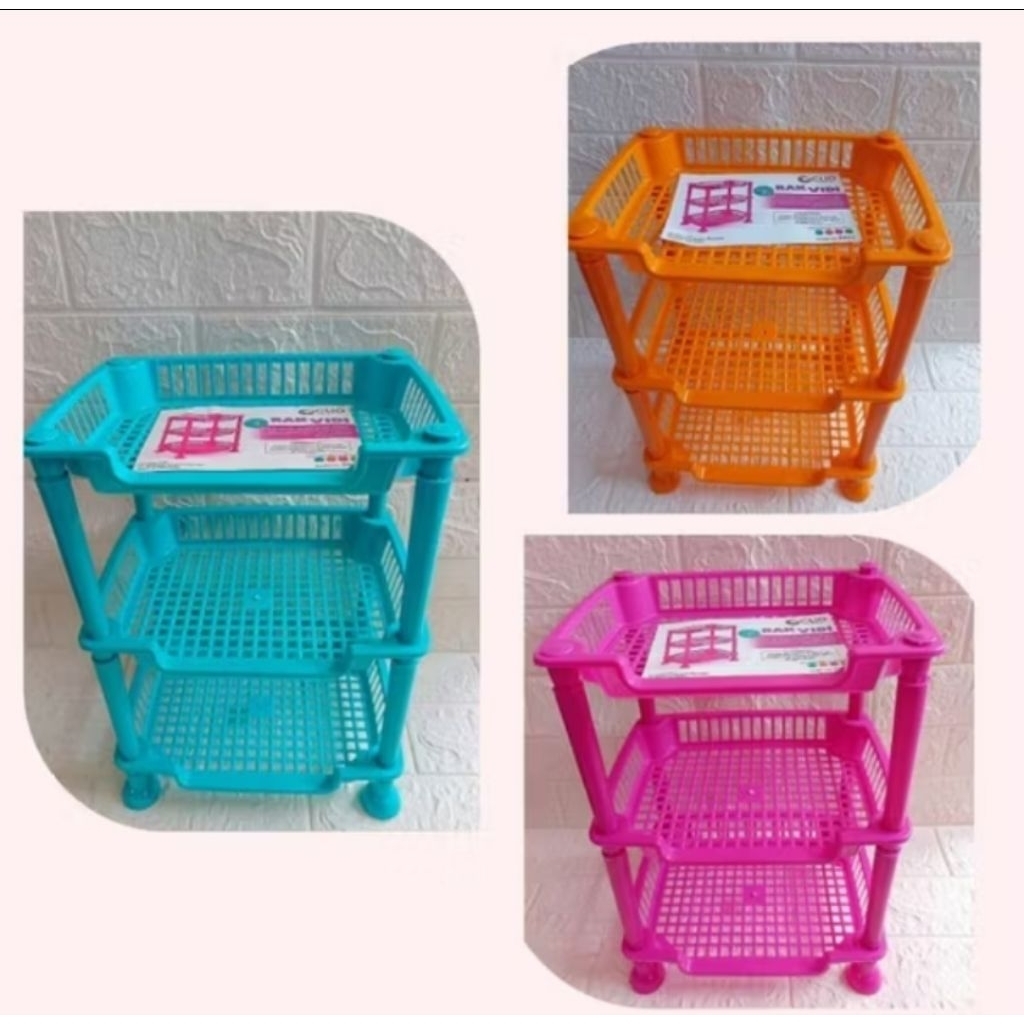 rak cabe bawang /rak susun segi empat dan sudut