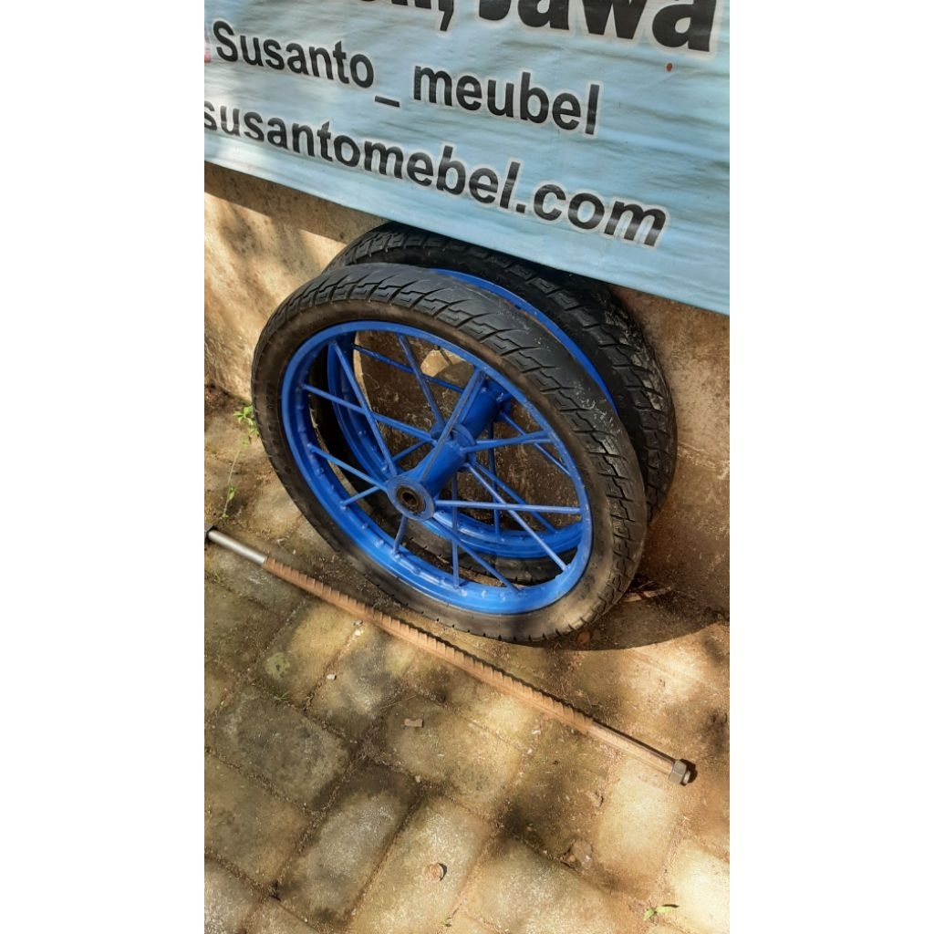 Roda Gerobak Ring 17