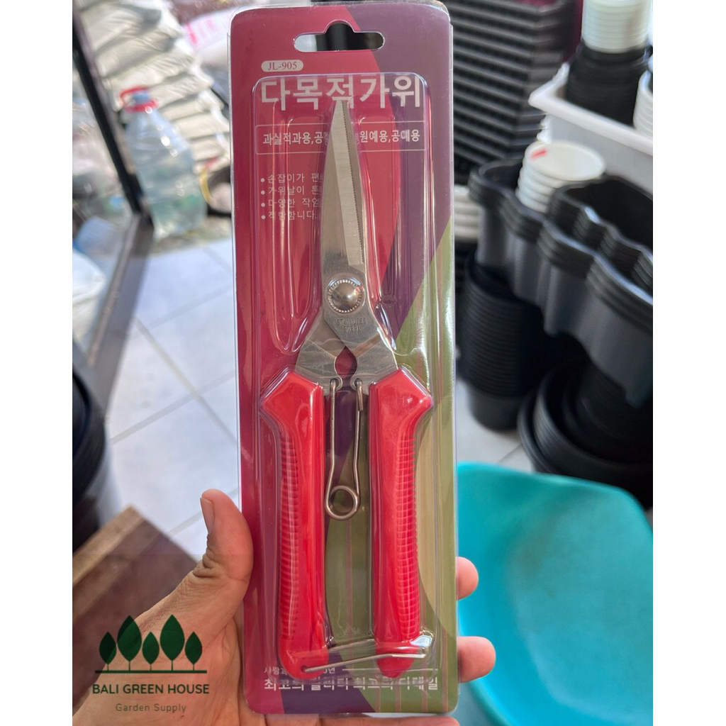 GUNTING PRUNING / GUNTING BONSAI / GUNTING DAUN MERAH