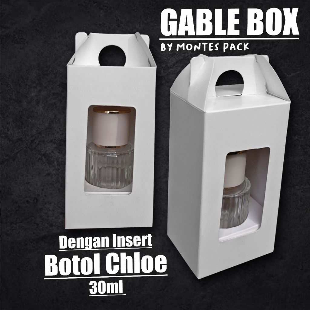 

GABLE BOX PARFUM | untuk botol Chluoe 30/50ml | Gable Box Parfum