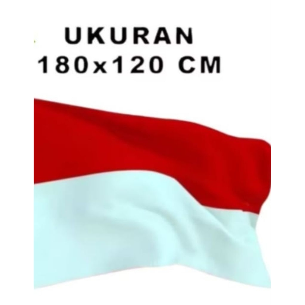 BENDERA MERAH PUTIH 180x120