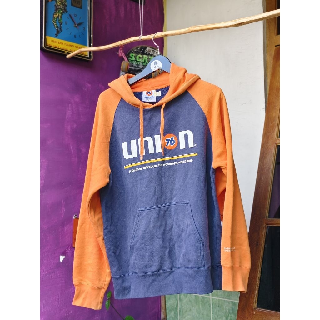 76 oil lubricant union hoodie motor oil