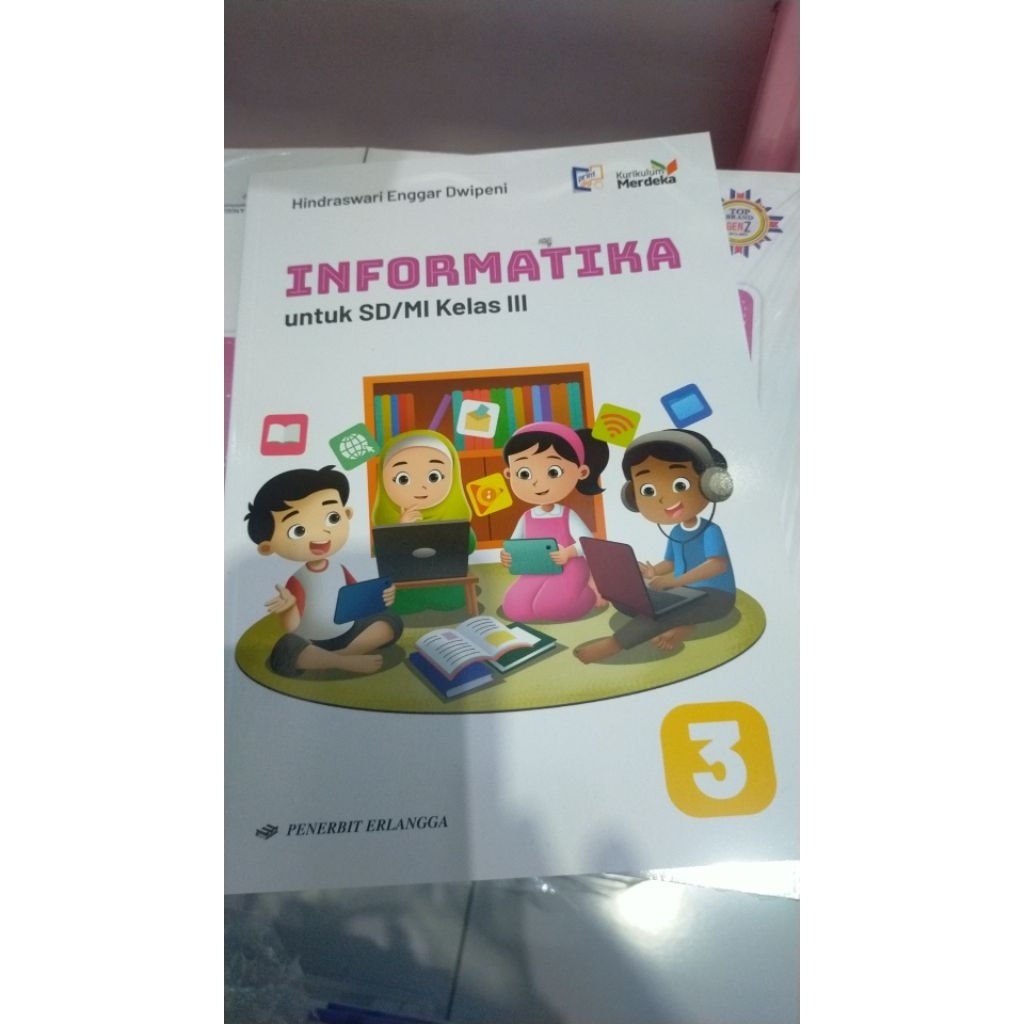informatika Erlangga kelas 1 -6 kurikulum merdeka