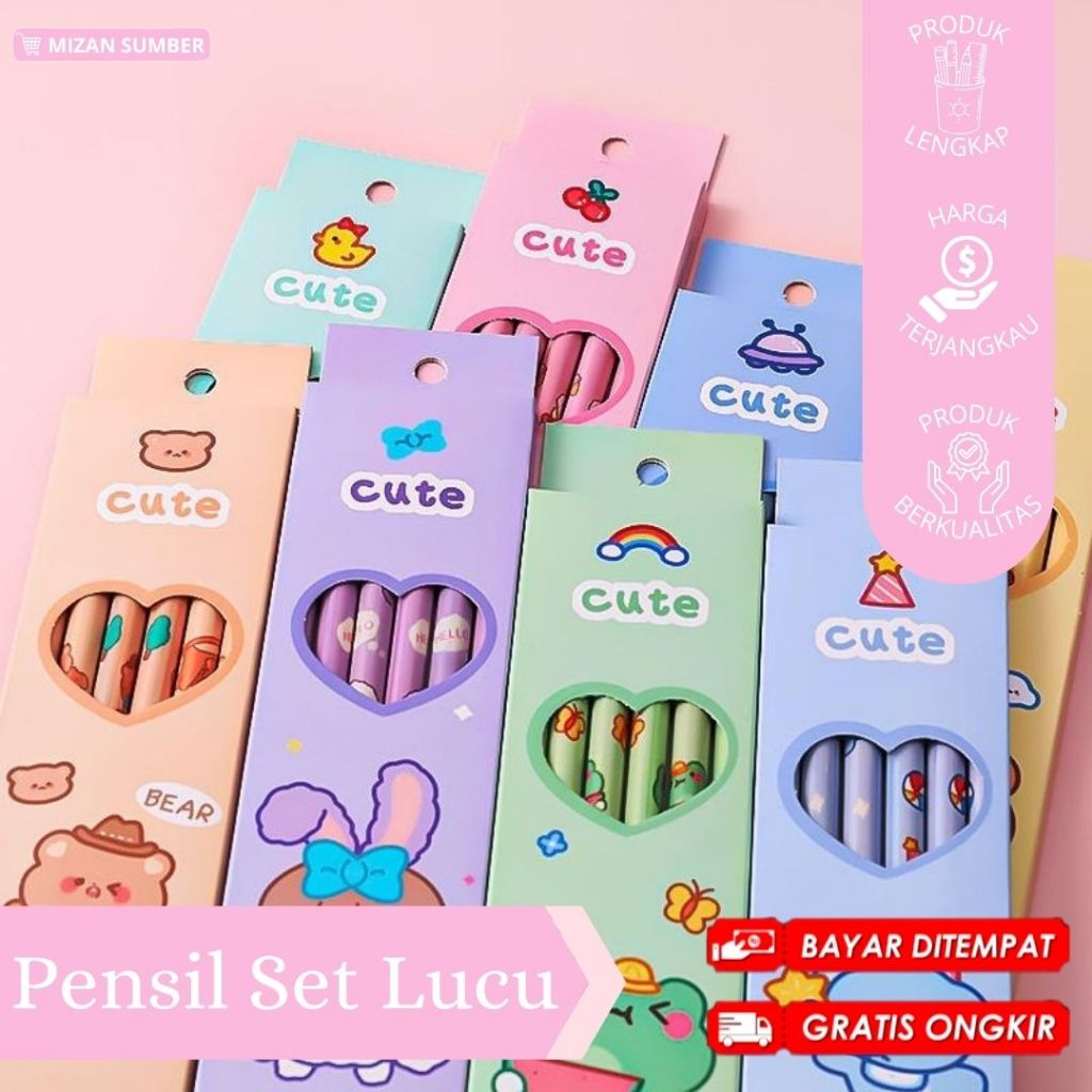 

PENSIL SET LUCU / PENSIL SET ISI 10 / PENSIL LUCU / PENSIL IMPORT / PENSIL MURAH / ATK MURAH / ATK CIREBON / BISA COD / FREE ONGKIR