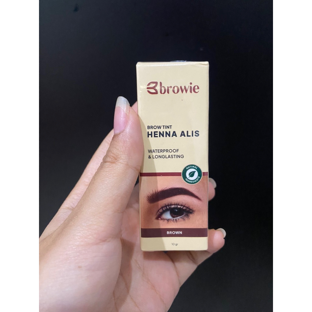 NEW BROWIE BROW TINT HENNA ALIS BROWN