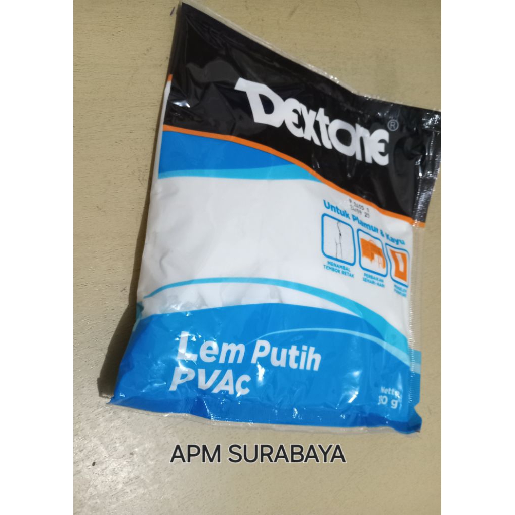 

LEM PVAC PUTIH DEXTONE 350gr / LEM KERTAS / LEM KAYU / LEM KUAT