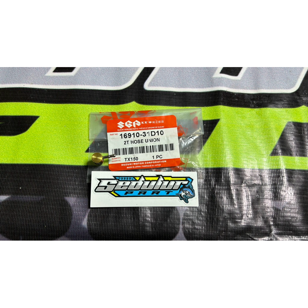 Nepel nipel kuningan oli samping crankcase mesin suzuki RGR TXR 150 Original SGP