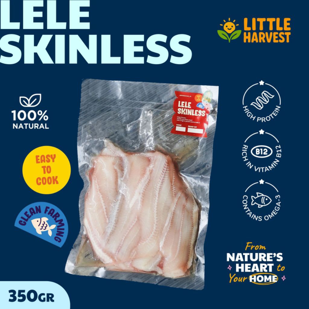 

Little Harvest - MPASI Anak Lele Fillet Skinless Boneless