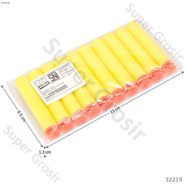 Isi Mainan Tembakan_Mainan Peluru Nerf Peluru Gabus Soft Bullet Gun Toy Gun Shooting Gun refil