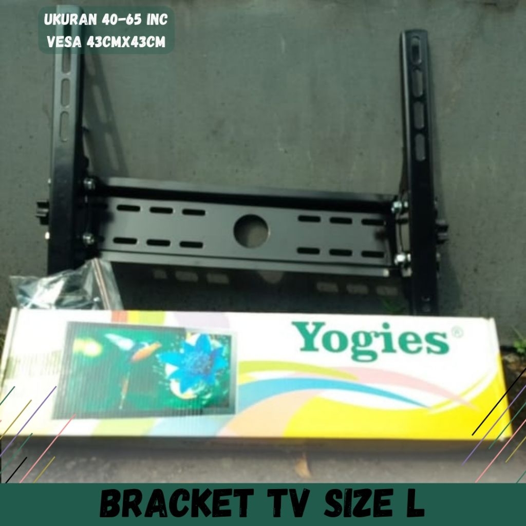 Bracket TV Bisa Geser Kota Baubau, Yogies Bracket TV