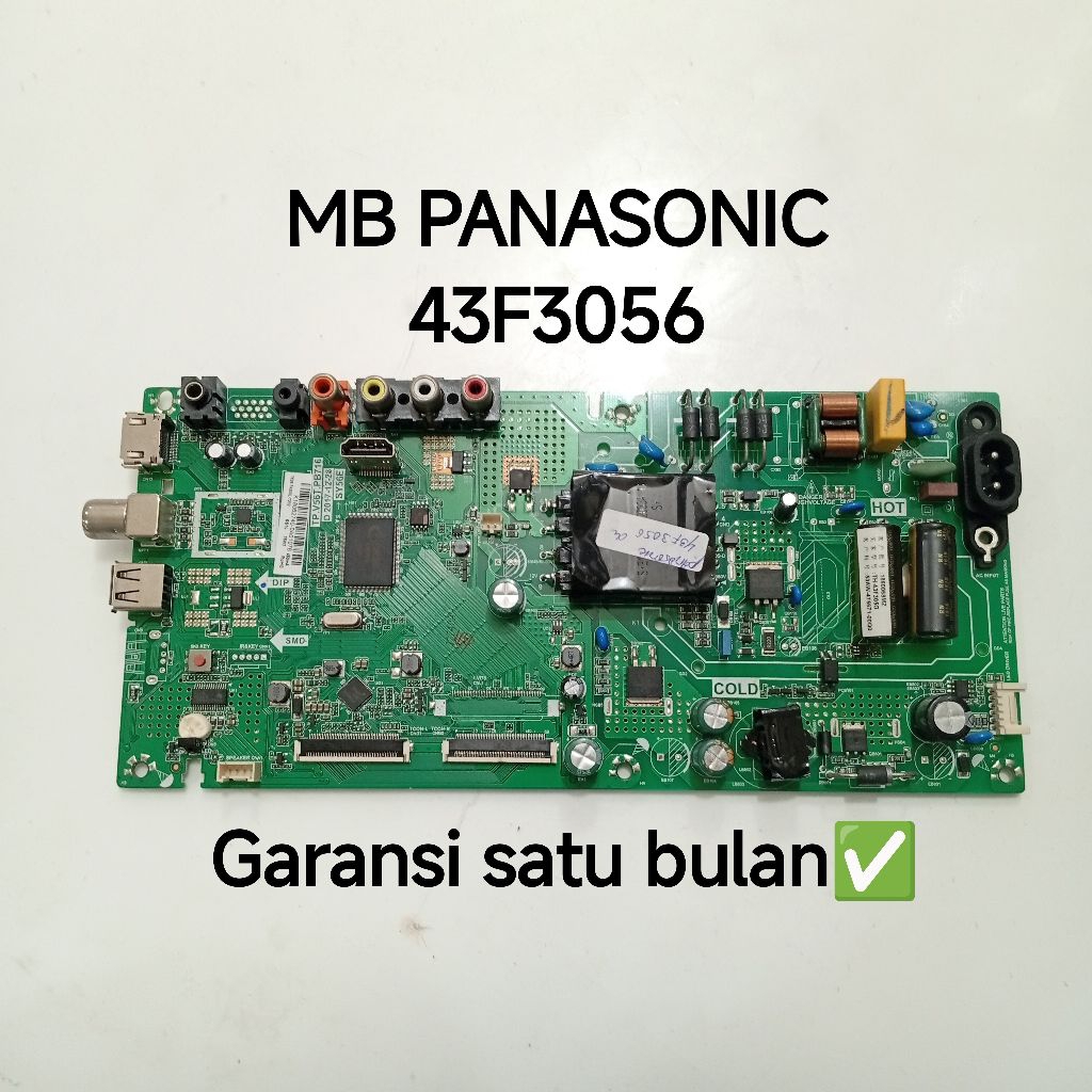MB TV PANASONIC 43F3056 MAINBOARD-MOTHERBOARD-MOBO-MODUL MESIN TV PANASONIC 43F3056