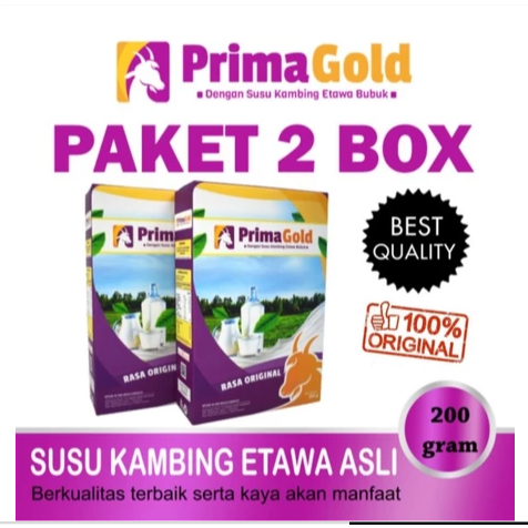 

Paket Super Hemat 2 Box Prima Gold Susu Kambing Etawa Original – Doyo Herbal