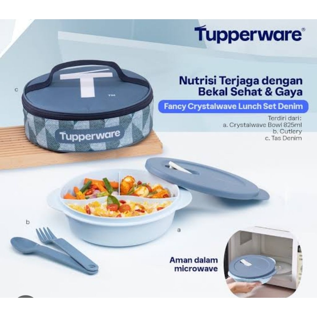 Crystalwave Lunch Set & Large Crystalwave Lunch Set