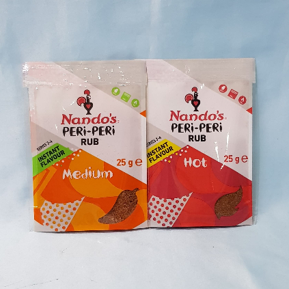 

Nanado's Peri-Peri Rub Medium/ Hot 25g