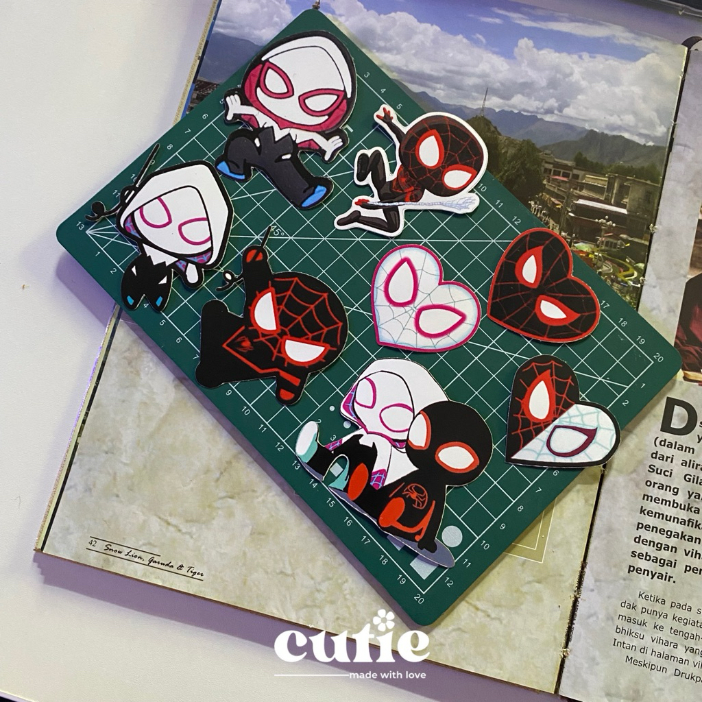 

(Spiderman Edition) Sticker Spiderman Sticker freebies Stiker Spiderman Freebies Eceran