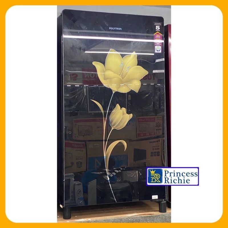 Kulkas 1 pintu Polytron Belleza PRA 15 MNX