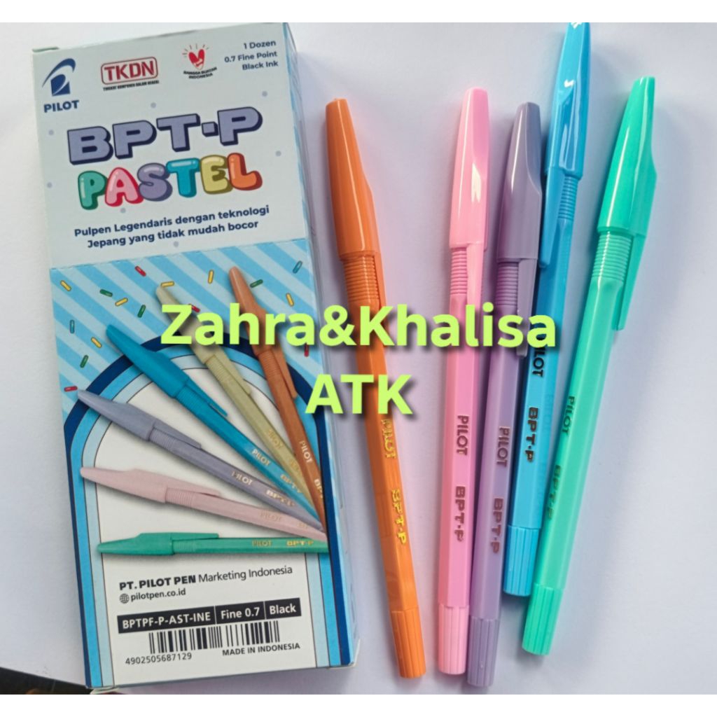 

Polpen Pilot pastel warna terbaik polpen pilot pastel per 1 pcs