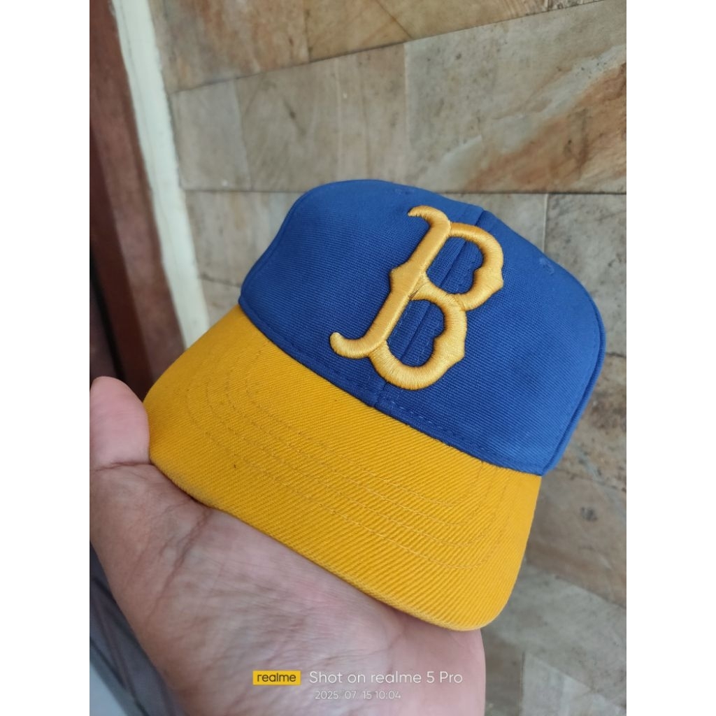 Topi Anak MLB Boston Redsox Original Scnd Fashion Pria/Wanita