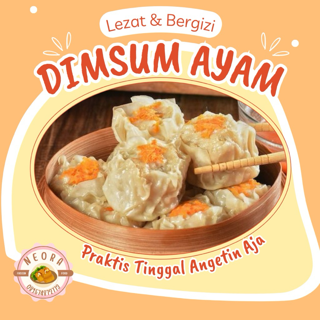 

Kirim Instan / DIMSUM AYAM FROZEN / 1 bungkus isi 10