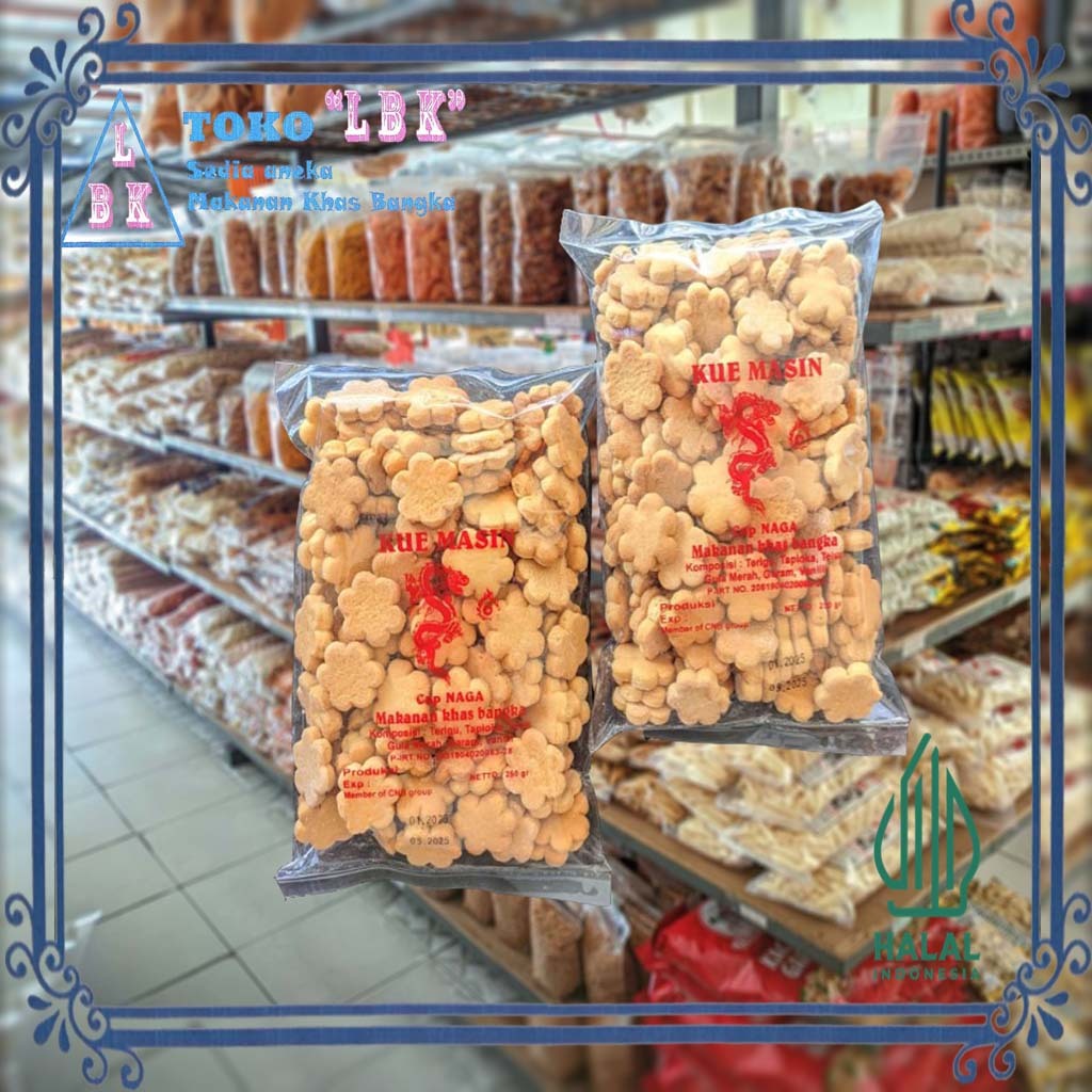 

Kue Masin / Asin Jadul NAGA Traditional Bangka