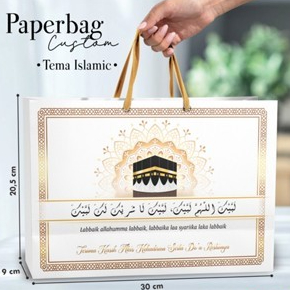 

PAPERBAG CUSTOM NAMA - PAPER BAG TEMA ISLAMIC BAHAN BRIEF CARD - TAS IBC
