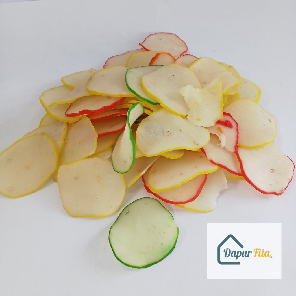 

kerupuk warna warni mentah 100 gram / kerupuk mentah / kerupuk seblak