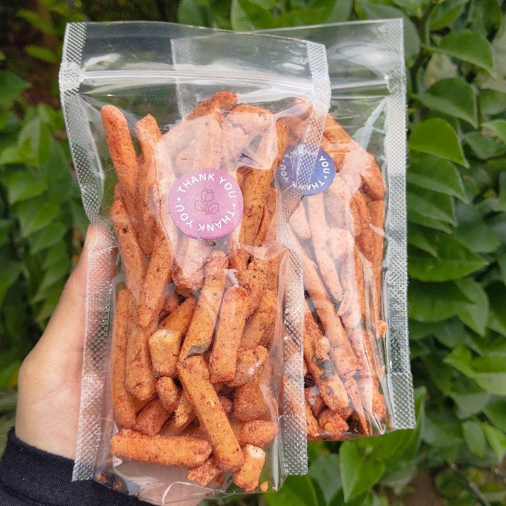 

Basreng Pedas Daun Jeruk - Baso Goreng 75gr