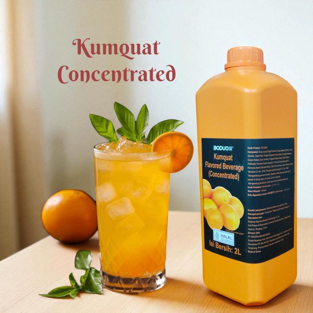 

Boduo Kumquat Flavored Beverage Concentrated Sirup 2 Liter