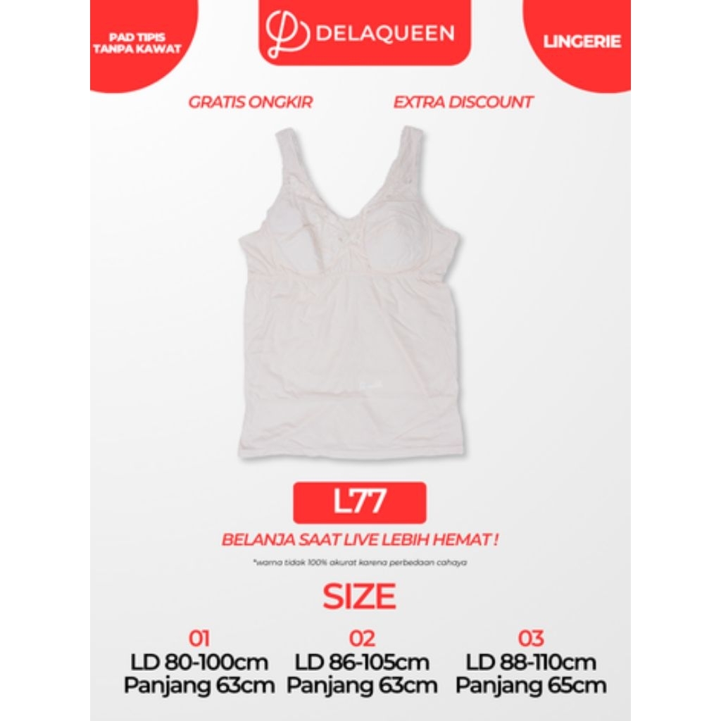 Delaqueen | Camisole Big size . L77