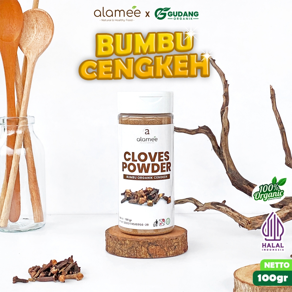 

alamee bumbu organik cengkeh tabur aroma khas rasa kaya proses alami penuh manfaat sebagai bumbu