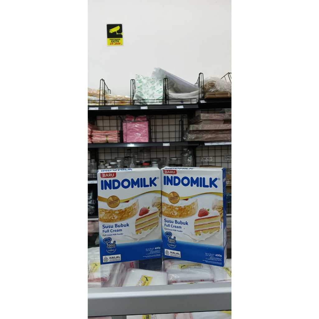 

INDOMILK Susu Bubuk Full Cream Powder 400g – Creamy & Lezat