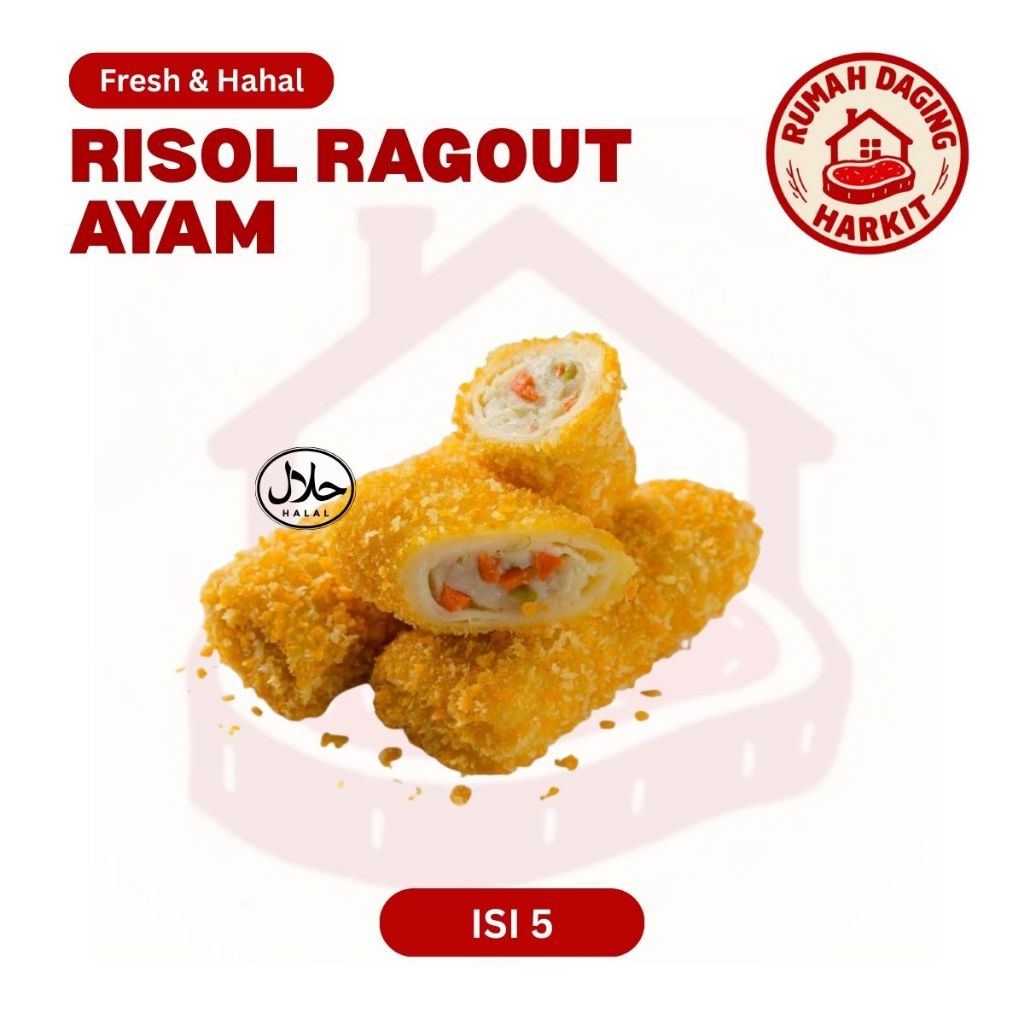 

Risol Ragout Ayam Enak Isi 5 Tangerang