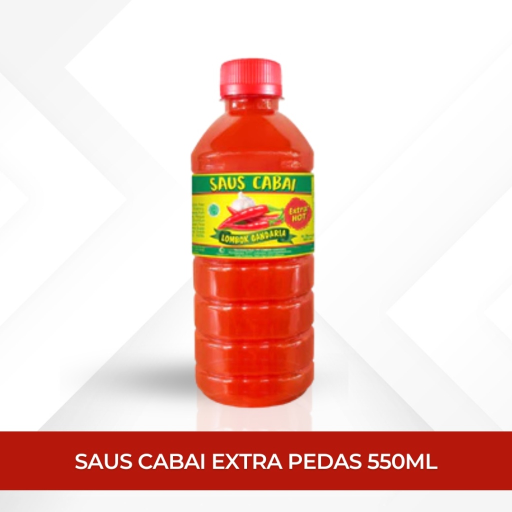 

SAUS LOMBOK GANDARIA EXSTRA PEDAS 500ml