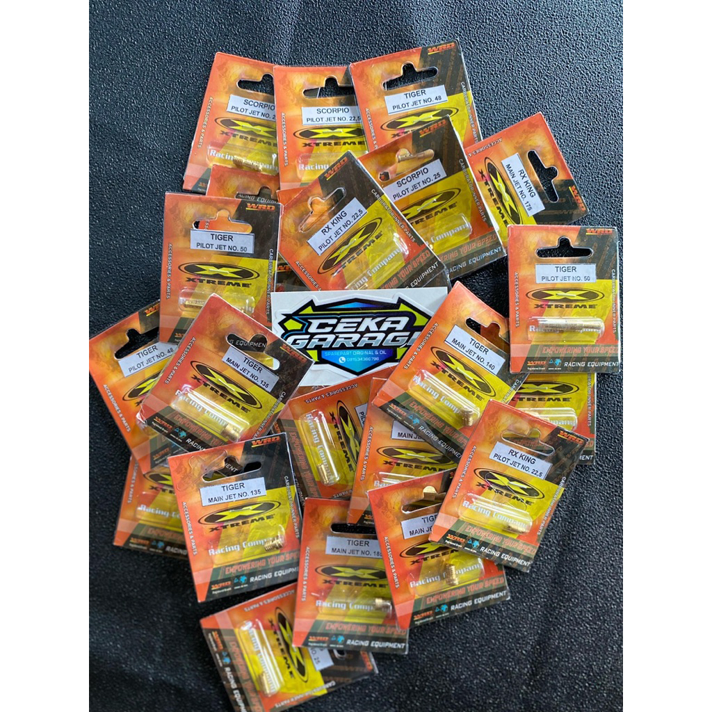 PILOT JET KARBURATOR F1ZR FIZR FORCE1 F1 NINJA RR SCORPIO SATRIA 2T TORNADO GS GX CRYSTAL RC100 RC11