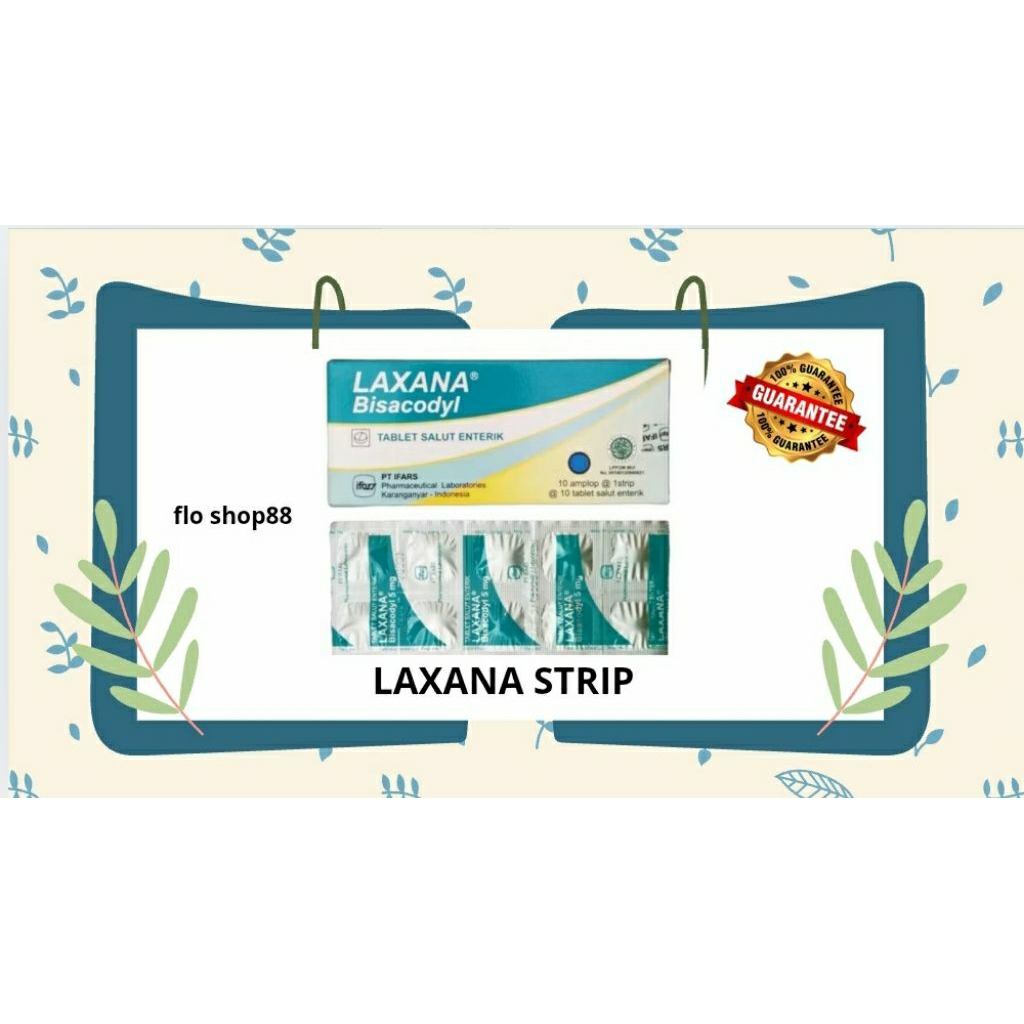 A - LAXANA TABLET / LAXANA BISACODYL 5MG / LAXANA / LAXANA 5MG / LAXANA BISACODYL