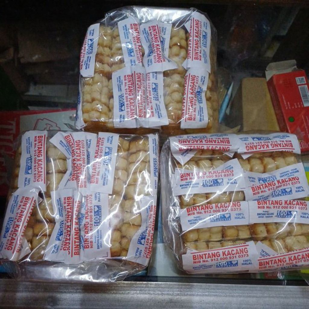 

Kue Bintang Kacang 1 pak isi 10