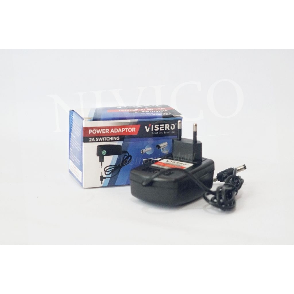 POWER ADAPTER DC12V - 2A SWITCHING VISERO