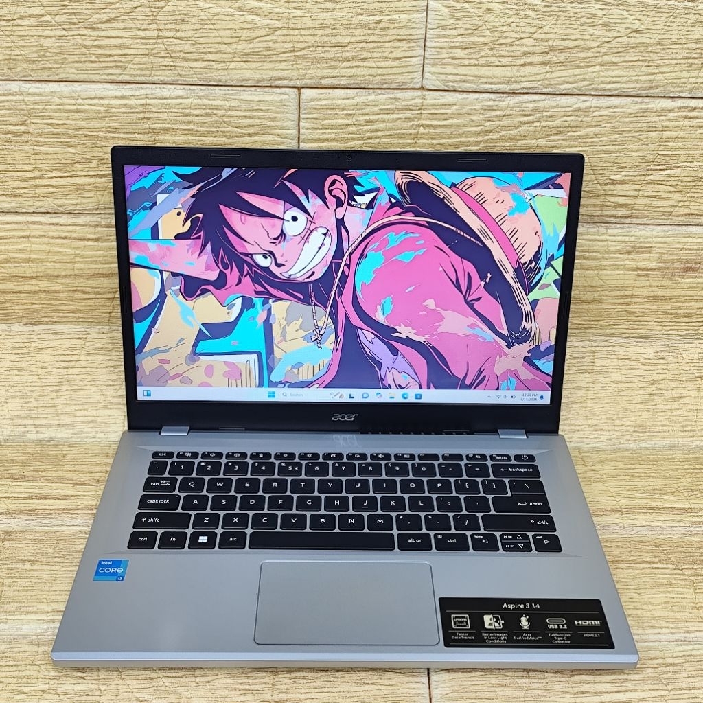 Laptop 2nd Acer Aspire 3 A314-36M Core i3-N305 RAM 8GB SSD 512GB HD